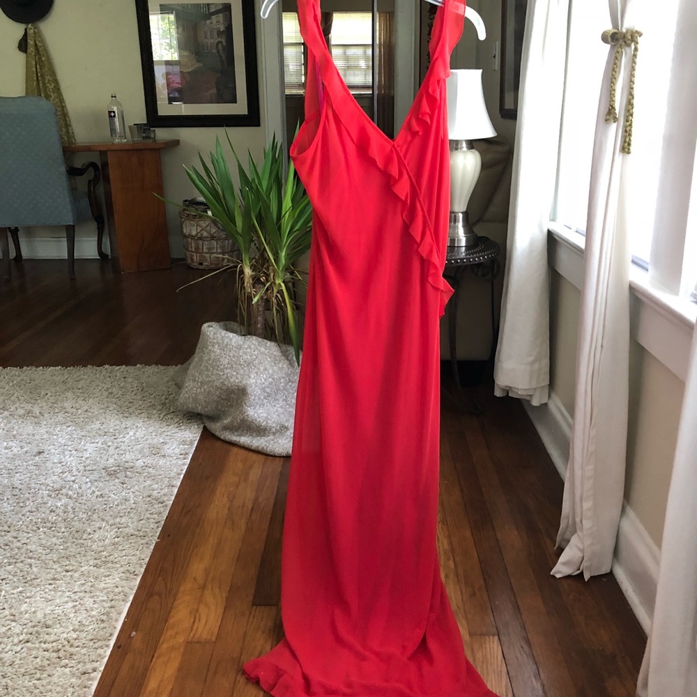 Elegant theater chiffon dress